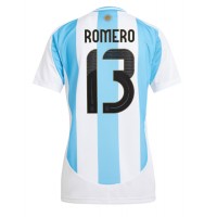 Dres Argentina Cristian Romero #13 Domaci za Žensko Copa America 2024 Kratak Rukav